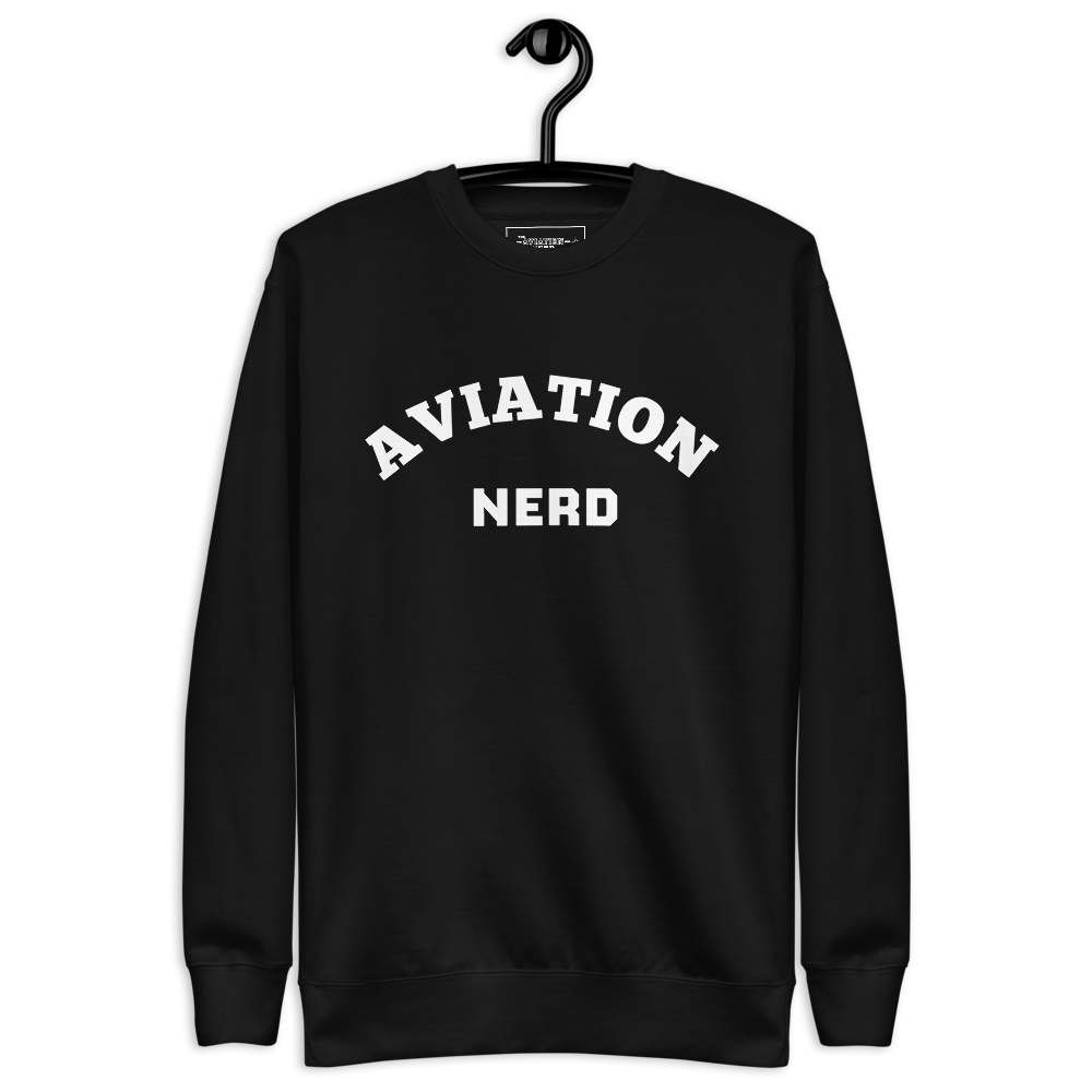 Aviation Nerd Spring '25 Sweatshirt