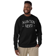 Aviation Nerd Script Sweatshirt